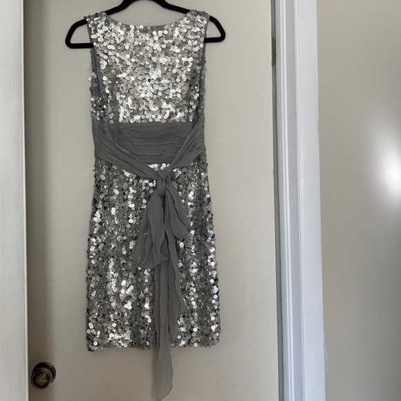 bcbg silver sequin dress BCBGMaxAzria | Dresses | Bcbg Max Azria Pewter Sequin Long Sleeve Off Shoulder Floor Length Gown Size Xxs